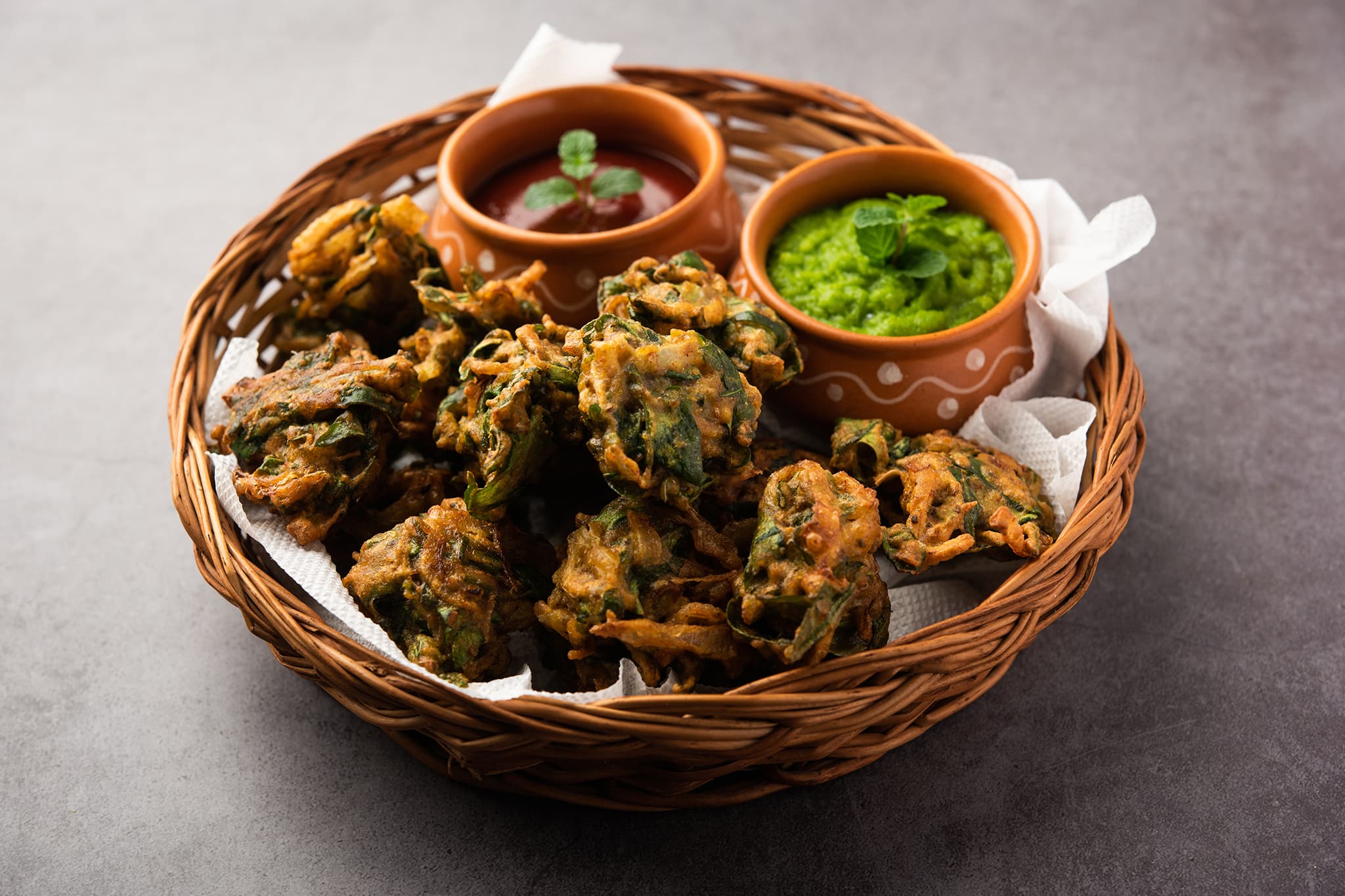 Baby Palak Pakoda